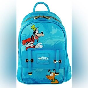 Disney Wonderpop Goofy Vegan Mickey & Friends Mini Backpack​